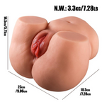Realistic Sex Doll for Men Pocket Pussy - 7.28 LB Soft Skin Feel Male Masturbator with Dual Entry, Compact & Reusable Adult Pleasure Toy Pink