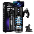 AI Sync Male Masturbator for Men – Automatic Thrusting & Rotating Male Stroker with Handle, 7 Vibration Modes, APP Control, Hands-Free Suction Cup, Interactive Penis Pump Adult Toy