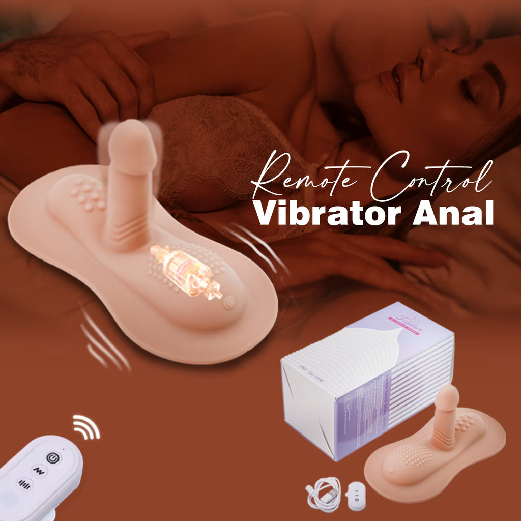 Riding & Thrusting Dildo Vibrator for Women & Couples, Dual Stimulation Silicone Dildo, Remote Control with 20 Vibration Modes (10+10), Rechargeable, Waterproof, Adult Toys, Sex Toy, Body-Safe Design